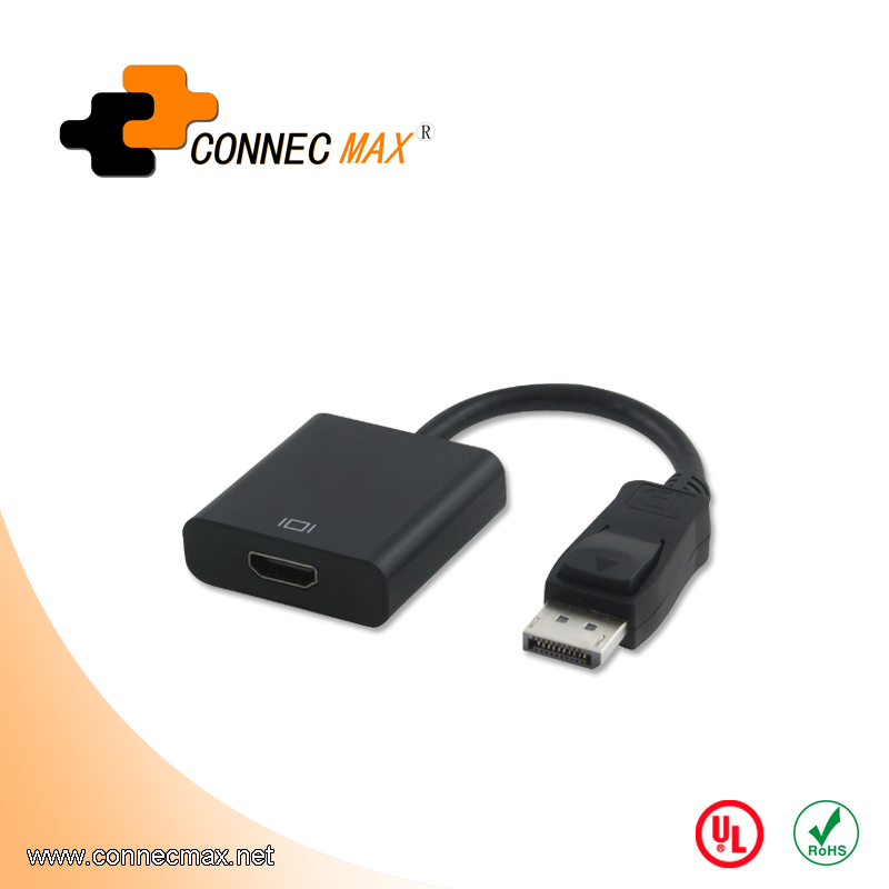 Displayport to HDMI male to female adapter converter