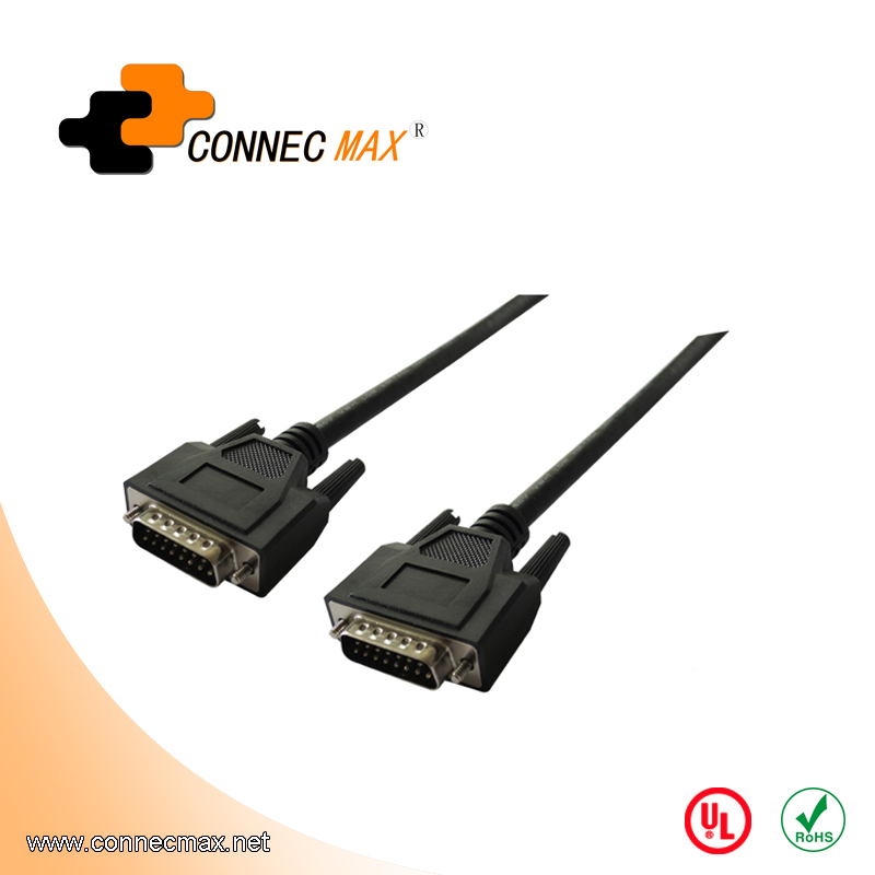 DB 15 male to male cable