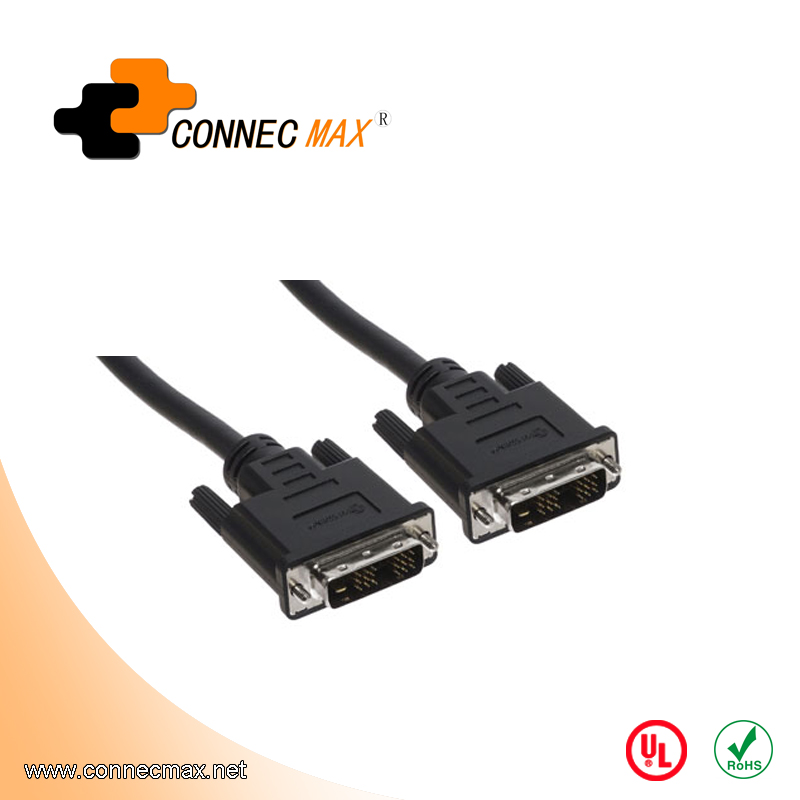 DVI-D 18+1 Male to DVI-D Male Single-Link Cable