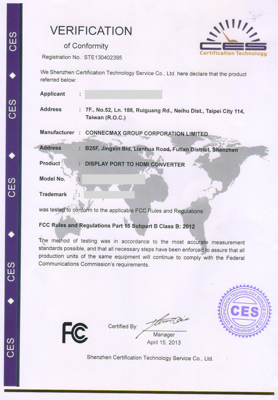 Displayport to HDMI Converter Cable
