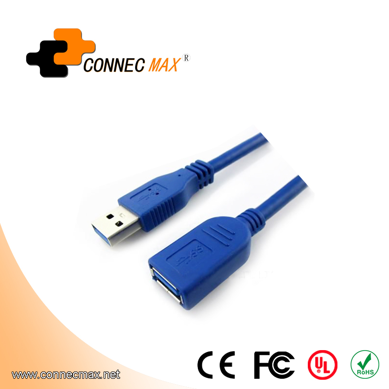 USB 3.0 A公对母数据连接线