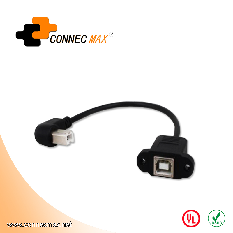 USB 2.0 B 公对B母打印线