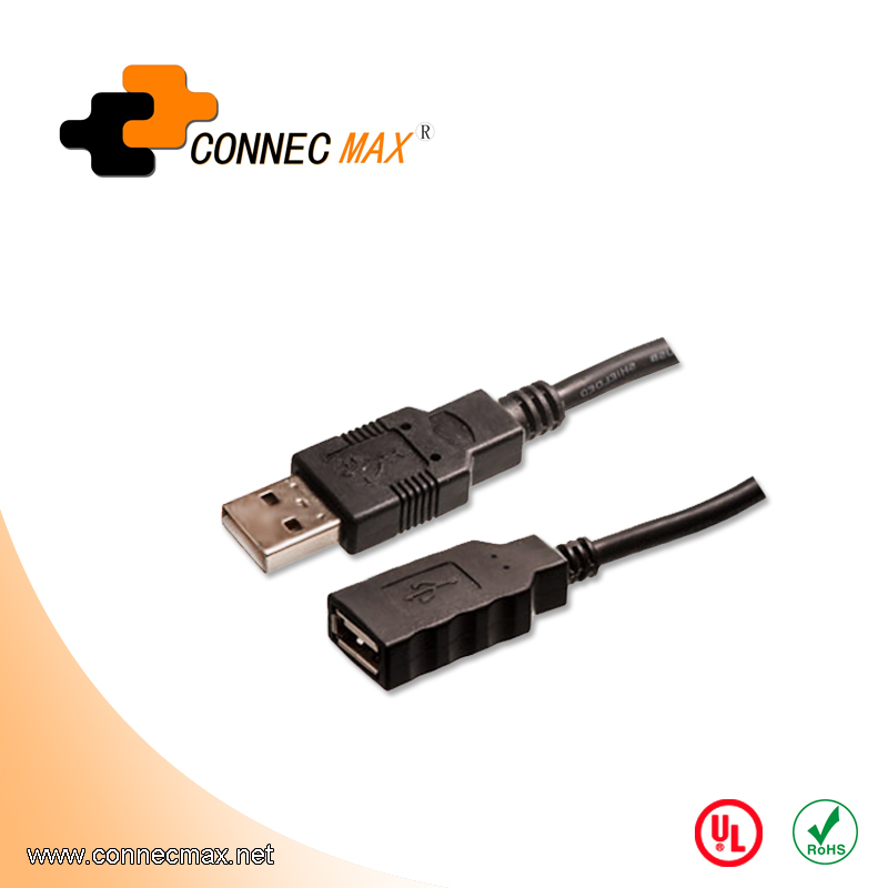 USB 2.0 A公对A母 数据连接线