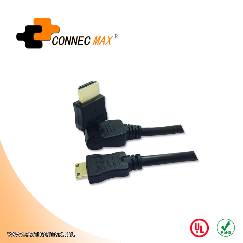 HDMI360度旋转连接线