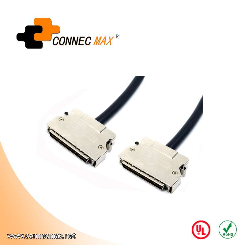 HP-DB 68Pin M/M cable with Clip, Assembly Type