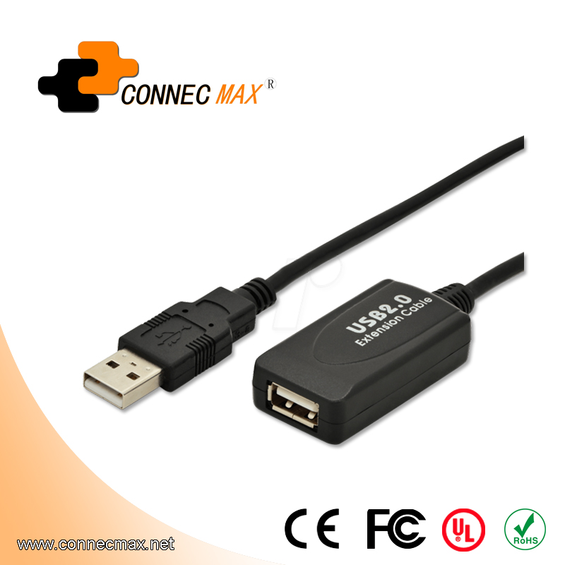 10米USB 2.0延长线带放大器