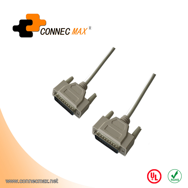 DB25 male to male cable