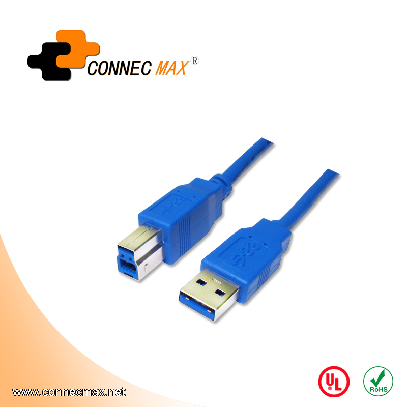 USB 3.0 A公对B公数据连接线